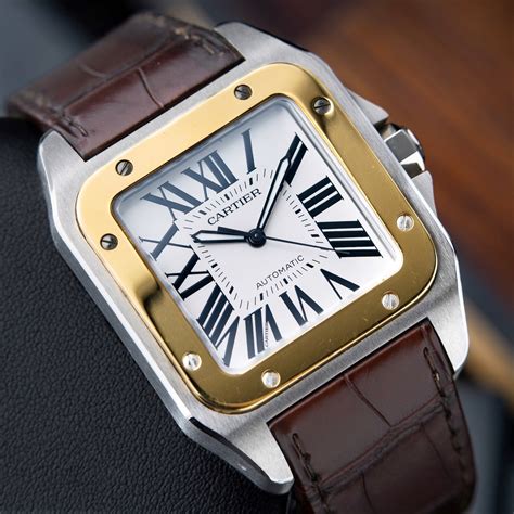 cartier santos xl size|cartier santos xl for sale.